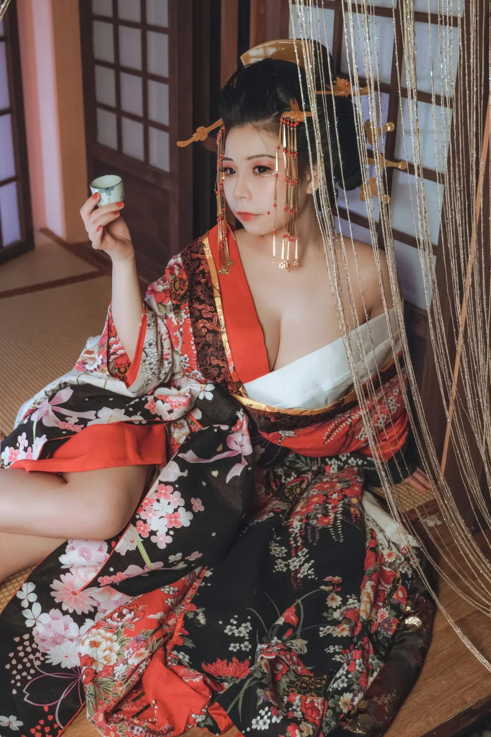 无颜小天使wy - 花魁 [15P-172MB] tg@simisebaisi 【丝足阁】013.webp